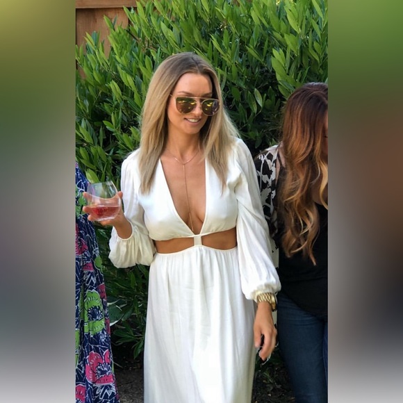 WAYF Cut out maxi dress - Picture 14 of 16